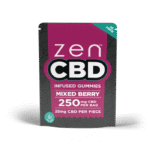 ZEN CBD Infused Gummies – Gusto Frutti di bosco