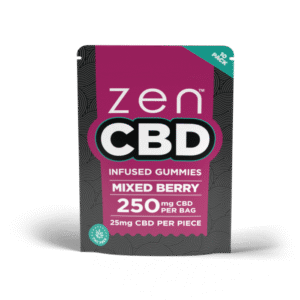 ZEN CBD Infused Gummies – Gusto Frutti di bosco