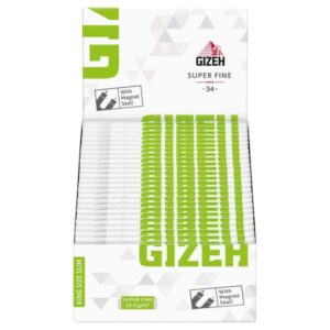 GIZEH “HYPER FINE” – King Size Slim Papers – Box/50*32